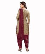 Crepe Printed Unstitched Salwar Suit Dress Material With Dupatta(NEW-RINKY CHIKU) - Image 5