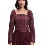 Women's Checkered Regular Fit Shirt