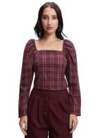 Women's Checkered Regular Fit Shirt