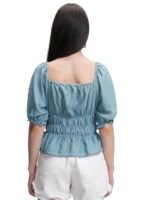 Women's Spring/Summer Casual Front Split Thigh Straight Denim Skirt ll Denim Skirt for Women Long ll Skirt & top for Women ll Skirts for Women Long Length (Skirt 159) - Image 6