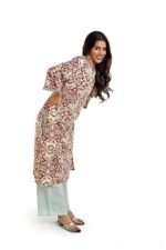 Women printed kurta set | best with jeans wear - Image 5