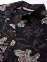 Womens  Long Sleeve Button Down Shirts for Women Fashion (Black, Large) - Image 5