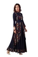 textiles Women Rayon A-Line Long Kurti(M-2082) - Image 5