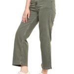 Leg Jeans for Women I Stylish & Trendy Flared Straight Baggy Pants I Stretchable Comfortable High Waist Clean Look Solid Loose Fit Pant I for Office Party Home Girls