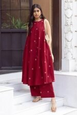 DESIGNER Women Kurta with Palazzo - Image 4