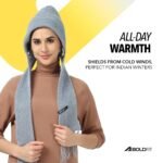 Winter Cap for Women Woolen Cap with Mufflers for Women & Ladies Knitted Woolen Muffler for Women & Girls Ladies Muffler Woolen Cap - Image 4