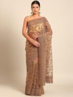Embroidery|Stone Work Saree - Image 3