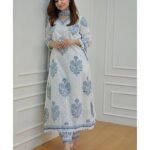 Viscose Kurta and Pant with Dupatta Set