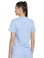 Cotton W BL T Sports T-Shirts BLUDAW/White,(L) - Image 3