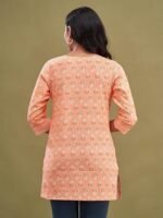 Women printed short kurta | with jeans wear best for women - Image 5