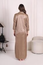 Nightgown  Women Nighty with Lace and Robe - Image 3