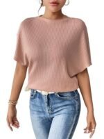 Women baby pink oversized top | breathable and comfortable to wear - Image 7