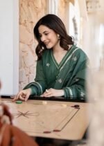 Regular Fit Green color Print kurti  | Casual & Semi-Formal Wear - Image 5