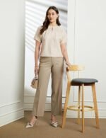 Premium Women's Desk-to-Dinner' Crop Top (Relaxed Fit - Image 4