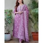 Women's Rayon Marbled Dress