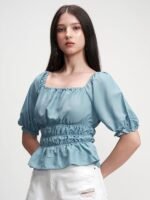 Women's Spring/Summer Casual Front Split Thigh Straight Denim Skirt ll Denim Skirt for Women Long ll Skirt & top for Women ll Skirts for Women Long Length (Skirt 159) - Image 2