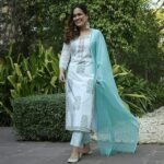 Pure Cotton Printed Straight Kurta with Pant & Dupatta Suit - Image 3