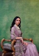 Kanjivaram Soft Cotton Linen Silk Saree With Unstitched Blouse Piece - Image 4