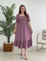 Women Short Puff Sleeves | gown for Woman - Image 3