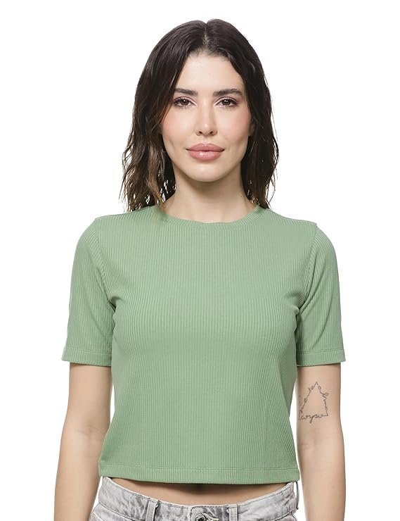 81DvUMs9Y3L._SX569_-1.jpg Women Crop | tops - Image 1