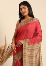 Women's Fleece Sherpa saree, Cozy & Stylish Outerwear - Image 3