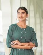 Women's Stylish Printed A-line Kurta with Palazzo Set