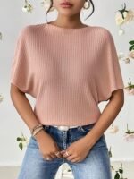 Women baby pink oversized top | breathable and comfortable to wear