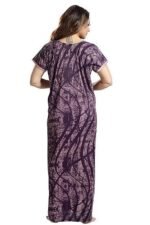 Cotton Nighty for Women | Printed Night Gown for Women | Maxi Nighty, Comfortable Sleepwear for Daily Use - Image 3