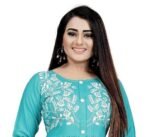 Women kurta set |teal blue dress
