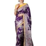 Kanjivaram Silk Saree Pure Silk Banarasi Saree With Unstitched Blouse Piece