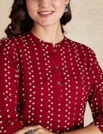 Cotton Regular Fit Casual Kurti - Image 4