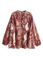 Korean Style Long Sleeve Oversized Button Down Shirt | Plus Size Workwear Top for Office & Casual Wear (Available in Plus Size)