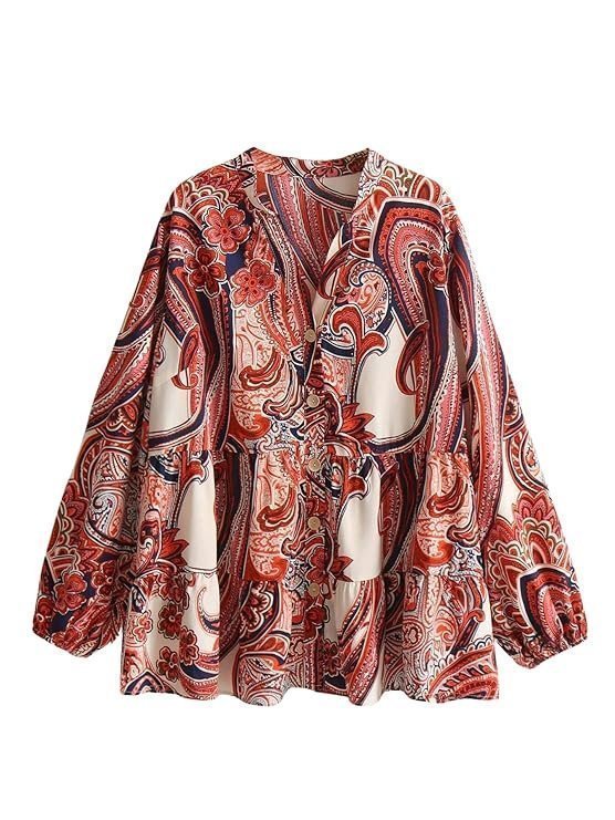 81a7Dd7wM0L._SY741_-2-1.jpg Korean Style Long Sleeve Oversized Button Down Shirt | Plus Size Workwear Top for Office & Casual Wear (Available in Plus Size) - Image 1