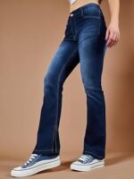 Bootcut High Rise Regular Stretchable Denim Jeans - Image 3