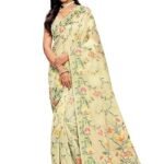 Pure Cotton Woven Saree With Blouse Piece