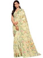 Pure Cotton Woven Saree With Blouse Piece