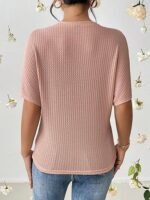 Women baby pink oversized top | breathable and comfortable to wear - Image 6