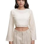 Ready To Wear Saree For Women Maroon Georgette One Minute Readymade Stitched Scalloped Border Lace With Unstitched Blouse