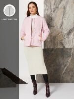 Women's Polyester Regular Fit Lightly Paded Bomber Jacket With Side Pocket (Winter Jackets) (Available in Plus Sizes) - Image 5