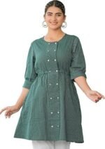 Women's Stylish Printed A-line Kurta with Palazzo Set - Image 3