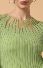 High Waist Denim Skirt with Front Slit Â Long Maxi Jean Skirt's Casual Fashion Â Stylish Denim Skirts for Women - Image 3