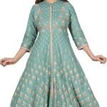 Rayon Relaxed Fit Anarkali Kurta