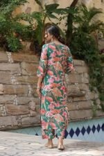 Rayon Blend Kurta with Palazzo - Image 4