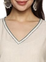 Heusen Women's Polyester Regular Fit kurta - Image 5