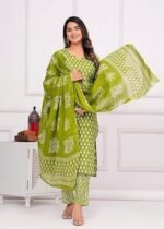 Women's  cotton kurta set - Image 3