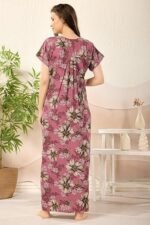 Cotton Womens nighty printed - Image 2