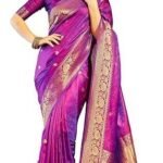 Kanjivaram Banarasi Silk Saree Patola saree with Unstitched blouse piece