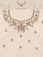 Net Embroidered|Stone Work| Saree - Image 6