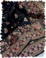 Kanchipattu Phasmina Silk Hand Work Pure Jari Wewing Original Kanjivaram Jacqurad Rajwadi Print Kalmkari Sarees With Blouses Piecs And Zalar - Image 4