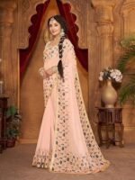 Elegant Lace Border Lintus Saree with Unstitched Blouse Piece - Image 3